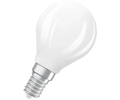 OSRAM LED karūnėlė matinė 470lm 3.4W/830 (40W) E14, reguliuojamo ryškumo