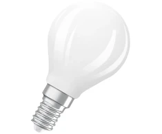 OSRAM LED karūnėlė matinė 470lm 3.4W/830 (40W) E14, reguliuojamo ryškumo
