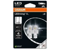 Osram LED lemputė, balta, W16W, rinkinys