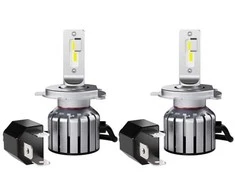 OSRAM LED Automobilinės lemputės H4 15W 12V P43T 4X2, 2vnt