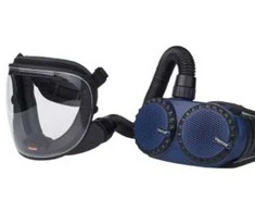 Otto Schachner „CleanAIR AerGo“ turbokompresorių rinkinys – „Ready2Work“, komplekte su turbokompresoriumi, įkrovikliu, akumuliatoriumi, žarna ir kauke