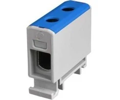 Ouneva Oy Universalus gnybtas su OTL izoliacija, aliuminis/vario 1,5–50 mm², mėlynas
