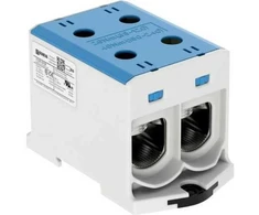 Ouneva Oy Universalus gnybtas su OTL izoliacija, aliuminis/vario, 2*(35-240) mm2, mėlynas