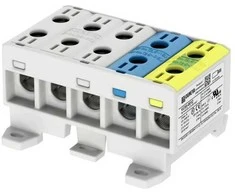 Ouneva Oy OTL izoliuotas universalus gnybtas aliuminis/vario 5*(2,5-35) mm2 pilkas