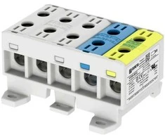 Ouneva Oy OTL izoliuotas universalus gnybtas aliuminis/vario 5*(2,5-35) mm2 pilkas