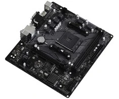 Pagrindinė plokštė Asrock B550M-HDV, AMD, Socket AM4, AMD Ryzen 3000 Series, DDR4-SDRAM, 64 GB, DIMM