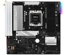Pagrindinė plokštė Asrock B850M Pro RS WiFi, AMD, Lizdas AM5, AMD Ryzen 7000 serija, AMD Ryzen 8000 serija, AMD Ryzen 9000 serija, Lizdas AM5, DDR5-SDRAM, 256 GB