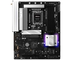 Pagrindinė plokštė Asrock B860 Pro RS WiFi, Intel, LGA 1851 (V1 lizdas), Intel Core Ultra (2 serija), DDR5-SDRAM, 256 GB, DIMM