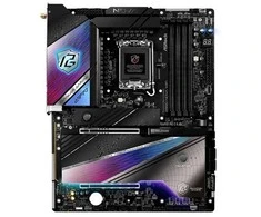 Pagrindinė plokštė Asrock Phantom Gaming Z890 Nova WiFi, Intel, LGA 1851 (V1 lizdas), Intel Core Ultra (2 serija), LGA 1851, DDR5-SDRAM, 256 GB