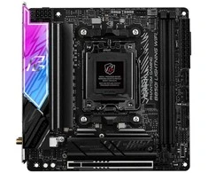 Pagrindinė plokštė Asrock Phantom Gaming B850I Lightning WiFi, AMD, Lizdas AM5, AMD Ryzen 7000 serija, AMD Ryzen 8000 serija, AMD Ryzen 9000 serija, Lizdas AM5, DDR5-SDRAM, 128 GB