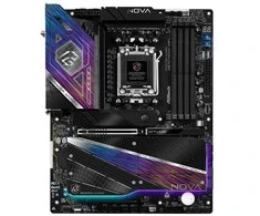 Pagrindinė plokštė Asrock X870 NOVA WIFI, AMD, Lizdas AM5, AMD Ryzen 7000 serija, AMD Ryzen 8000 serija, AMD Ryzen 9000 serija, DDR5-SDRAM, 256 GB, DIMM