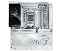 Pagrindinė plokštė ASUS ROG CROSSHAIR X870E GLACIAL, AMD, Lizdas AM5, AMD Ryzen 7000 serija, AMD Ryzen 8000 serija, AMD Ryzen 9000 serija, Lizdas AM5, DDR5-SDRAM, 256 GB