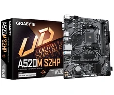 pagrindinė plokštė Gigabyte A520M S2HP