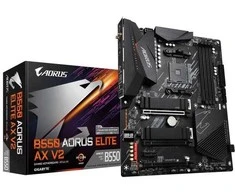 Pagrindine plokšte GIGABYTE B550 AORUS ELITE AX V2 AM4 DDR4 2xM.2 4xSATA HDMI ATX MB