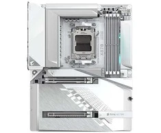 „GIGABYTE X870 AORUS STEALTH“ pagrindinė plokštė – palaiko AMD Ryzen 9000 procesorius, 16+2+2 fazių skaitmeninį VRM, iki 8200 Hz DDR5 (OC), 2xPCIe 5.0 + 2xPCIe 4.0, „Wi-Fi 7“, 5 GbE LAN, USB 4, AMD, Socket AM5, AMD Ryzen 7000 serija, AMD Ryzen 8000 serija, AMD Ryzen 9000 serija, Socket AM5, DDR5-SDRAM, 256 GB