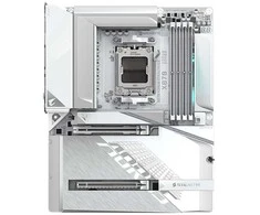 „GIGABYTE X870 AORUS STEALTH“ pagrindinė plokštė – palaiko AMD Ryzen 9000 procesorius, 16+2+2 fazių skaitmeninį VRM, iki 8200 Hz DDR5 (OC), 2xPCIe 5.0 + 2xPCIe 4.0, „Wi-Fi 7“, 5 GbE LAN, USB 4, AMD, Socket AM5, AMD Ryzen 7000 serija, AMD Ryzen 8000 serija, AMD Ryzen 9000 serija, Socket AM5, DDR5-SDRAM, 256 GB