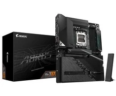 „GIGABYTE X870 AORUS STEALTH“ pagrindinė plokštė – palaiko AMD Ryzen 9000 procesorius, 16+2+2 fazių skaitmeninį VRM, iki 8200 Hz DDR5 (OC), 2xPCIe 5.0 + 2xPCIe 4.0, „Wi-Fi 7“, 5 GbE LAN, USB 4, AMD, Socket AM5, AMD Ryzen 7000 serija, AMD Ryzen 8000 serija, AMD Ryzen 9000 serija, Socket AM5, DDR5-SDRAM, 256 GB