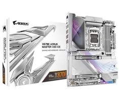 Pagrindinė plokštė Gigabyte X870E AORUS MASTER X ICE (X870,AM5,ATX,DDR5)