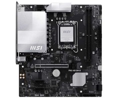 Pagrindinė plokštė MSI PRO H810M-B, Intel, LGA 1851 (V1 lizdas), Intel Core Ultra (2 serija), DDR5-SDRAM, 128 GB, be ECC