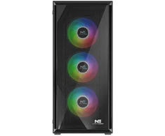 „Nordic Gaming Nidhug RGB Tower“ ATX korpusas, rudas