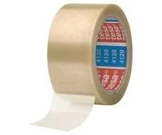Pakavimo juosta tesa 4120 PVC 50 mm x 100 m, skaidri, 6 ritinėlių pakuotėje - (1 vnt.)