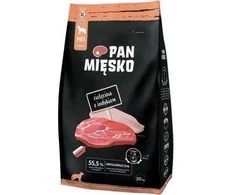 P. Mėsa Veršiena su kalakutiena XL - sausas šunų maistas - 20 kg