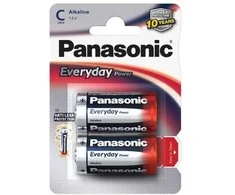 Panasonic Batteries Panasonic baterijos Panasonic Everyday Power baterija LR14EPS/2B