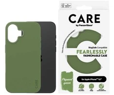 Panzer Glass CARE by PanzerGlass Fashion Apple iPhone 16 6.1" dėklas telefonui žalios spalvos/dėklas telefonui žalios spalvos MagSafe 1385