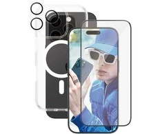 Panzer Glass „CARE by PanzerGlass“ – flagmaninis 3 viename rinkinys – „iPhone 16 Pro“