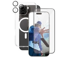 Panzer Glass „CARE by PanzerGlass“ – flagmaninis 3 viename rinkinys – „iPhone 16 Pro Max“