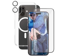 Panzer Glass „CARE by PanzerGlass“ – 3 viename flagmanų rinkinys – „iPhone 16 Plus“