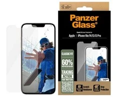 Panzer Glass Apsauginis stiklas PanzerGlass Classic Fit į Apple iPhone 16e