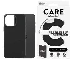 Panzer Glass CARE Madingas dėklas | Galinis viršelis | Apple | iPhone 16 Pro Max | Perdirbtas plastikas | Juodas