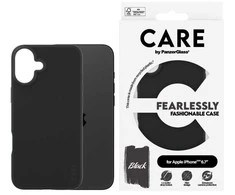 „Panzer Glass CARE by PanzerGlass“ dėklų mada | Nugaros apsauga | „Apple“ | „iPhone 16 Plus“ | Perdirbtas plastikas | Juodas
