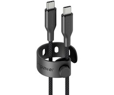 Panzer Glass Kabelis USB PanzerGlass USB-C - USB-C 1.2 m Juodas (EM64861)