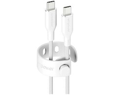Panzer Glass Kabelis USB PanzerGlass USB-C - USB-C 1.2 m Baltas (EM77569)