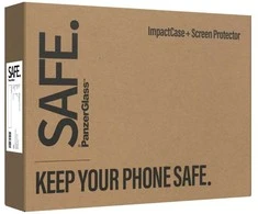 Panzer Glass „PanzerGlass SAFE. by ® 2-in-1“ rinkinys „iPhone 12 mini“ | DIDMENINĖ DALIS, „Apple“, „Apple“ – „iPhone 12 Mini“, Sausas klijavimas, Atsparus įbrėžimams, Atsparus smūgiams, Permatomas, 50 vnt.