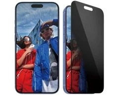 Panzer Glass PanzerGlass Ekrano apsauga | Apple | iPhone 16 Plus / iPhone 15 Plus | Grūdintas stiklas | Juodas | Itin platus pritaikymas