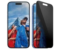Panzer Glass PanzerGlass Ekrano apsauga | Apple | iPhone 16 / iPhone 15 | Stiklas | Juodas | Itin platus pritaikymas