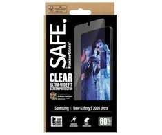 Panzer Glass „PanzerGlass SAFE. by ®“ ekrano apsauga „Samsung Galaxy S26 Ultra“ | Itin plataus kampo su „EasyAligner“, „Samsung“, „Samsung“ – „Galaxy S26 Ultra“, Sausas klijavimas, Atsparus įbrėžimams, Atsparus smūgiams, Permatomas, 1 vnt.