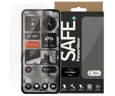 Panzer Glass „SAFE by PanzerGlass“ – ekrano apsauga – „Nothing Phone 2“ – itin platus prigludimas