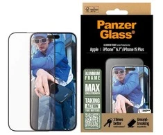 Panzer Glass PanzerGlass ekrano apsauga Aliuminis rėmelis Apple iPhone 16 Plus 6.7" Itin platus pritaikymas 2851