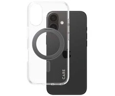 Panzer Glass CARE by PanzerGlass Feature Kickstand Case Apple iPhone 16 6.1" dėklas telefonui juodos spalvos/dėklas telefonui juodos spalvos MagSafe 1321