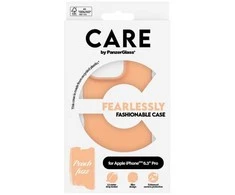 Dėklas Panzer Glass PanzerGlass PanzerGlass CARE mados spalvos iPhone 16 Pro persikų
