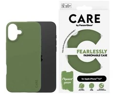 Dėklas Panzer Glass PanzerGlass PanzerGlass CARE mados spalvos iPhone 16 Plus grün
