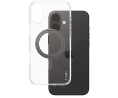 Panzer Glass CARE by PanzerGlass Feature Kickstand Case Apple iPhone 16 Plus 6.7" dėklas telefonui juodos spalvos/dėklas telefonui juodos spalvos MagSafe 1323