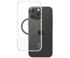 Dėklas Panzer Glass CARE Flagship Case | Galinis viršelis | Apple | iPhone 16 Pro Max | Perdirbtas plastikas | Skaidrus | MagSafe