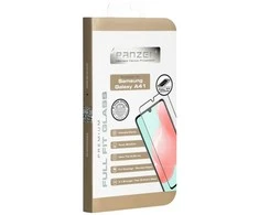 Panzer Samsung Galaxy A41, pilnai apsauginis stiklas, juodas