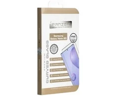 Panzer „Samsung Galaxy Note 20“, lenktas stiklas, juodas