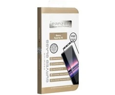 Panzer Sony Xperia 5, lenktas stiklas, juodas